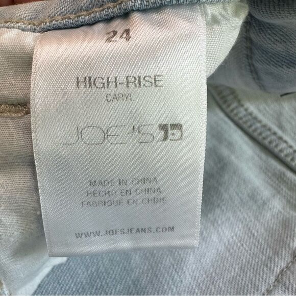 Joe's Jeans Size 24 Light Wash Caryl High-Rise Flare Not‎ Distressed - Picture 13 of 15